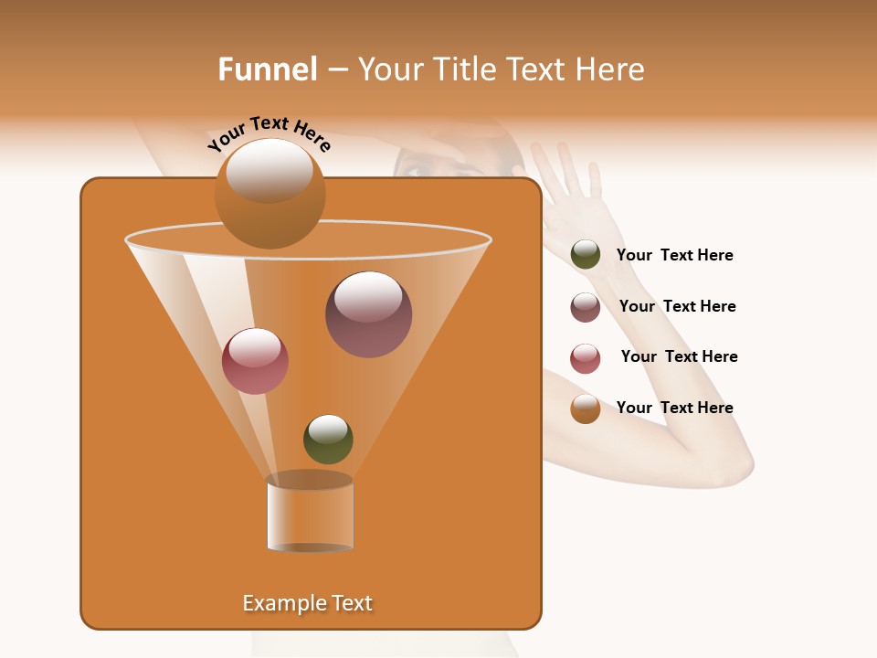 Wine Space Eating PowerPoint Template