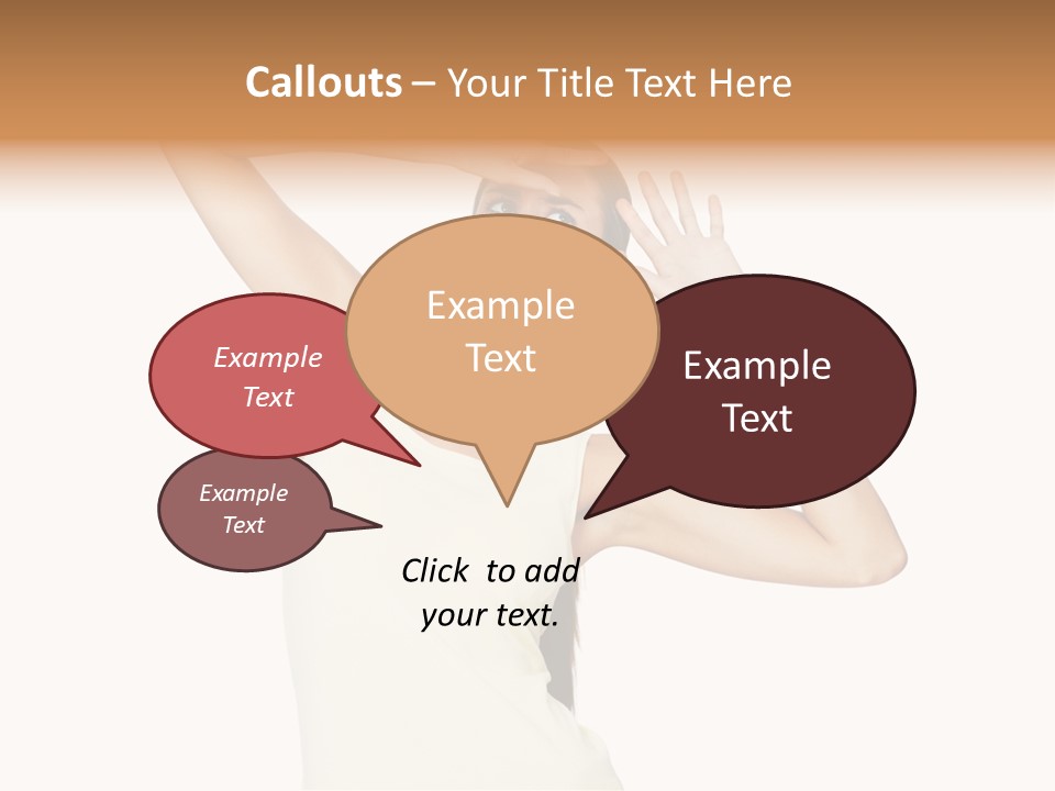 Wine Space Eating PowerPoint Template