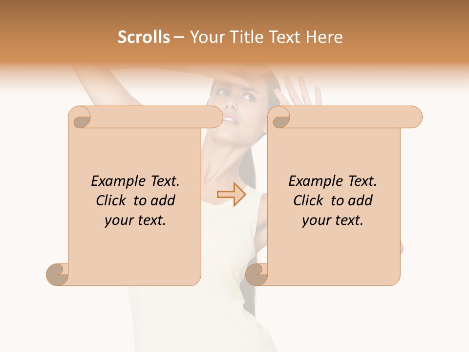 Wine Space Eating PowerPoint Template