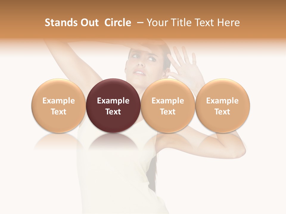 Wine Space Eating PowerPoint Template