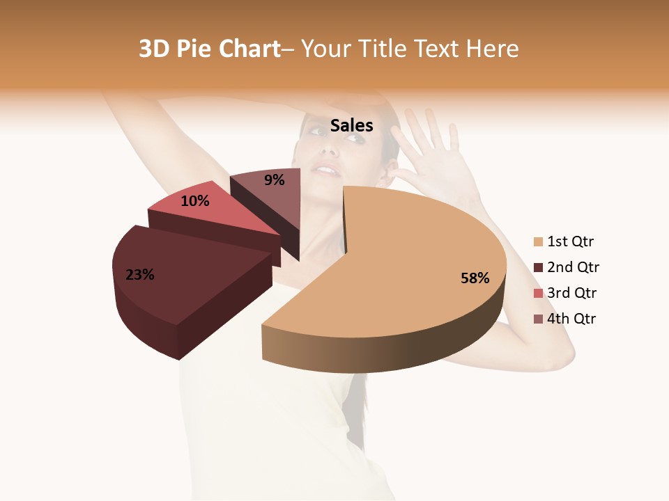 Wine Space Eating PowerPoint Template