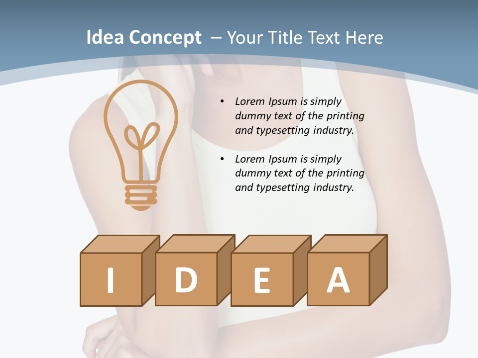 Fruit Bottle Summer PowerPoint Template