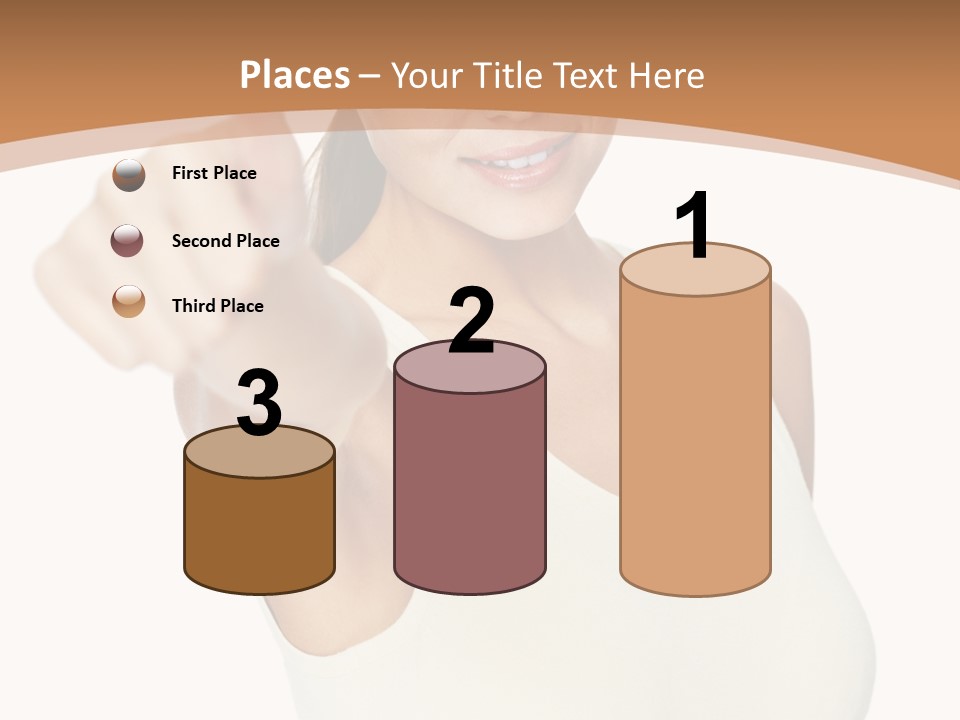 Red Eating Copy PowerPoint Template