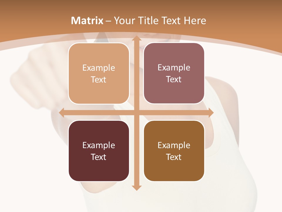 Red Eating Copy PowerPoint Template