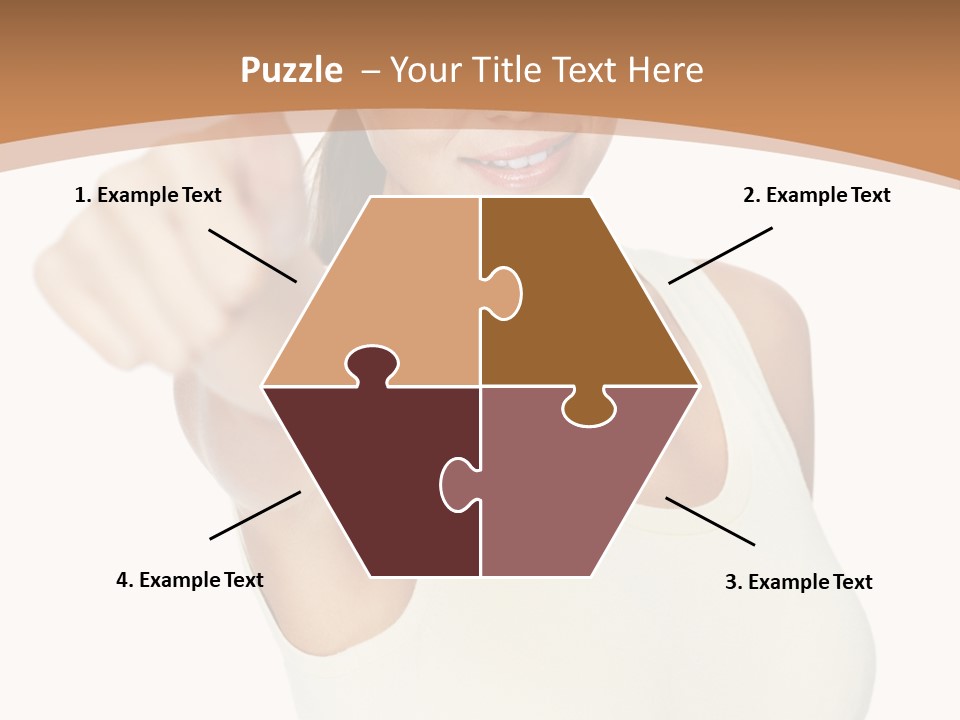 Red Eating Copy PowerPoint Template