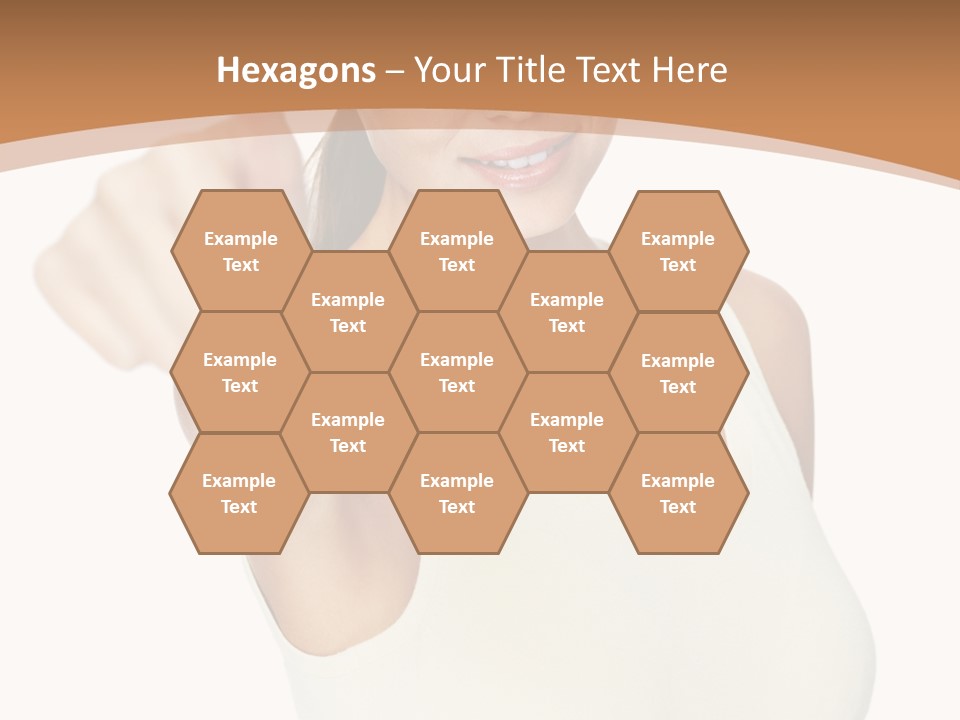 Red Eating Copy PowerPoint Template