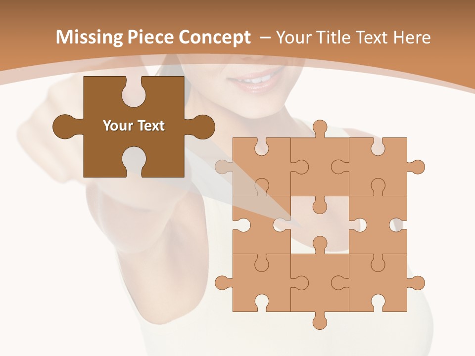 Red Eating Copy PowerPoint Template