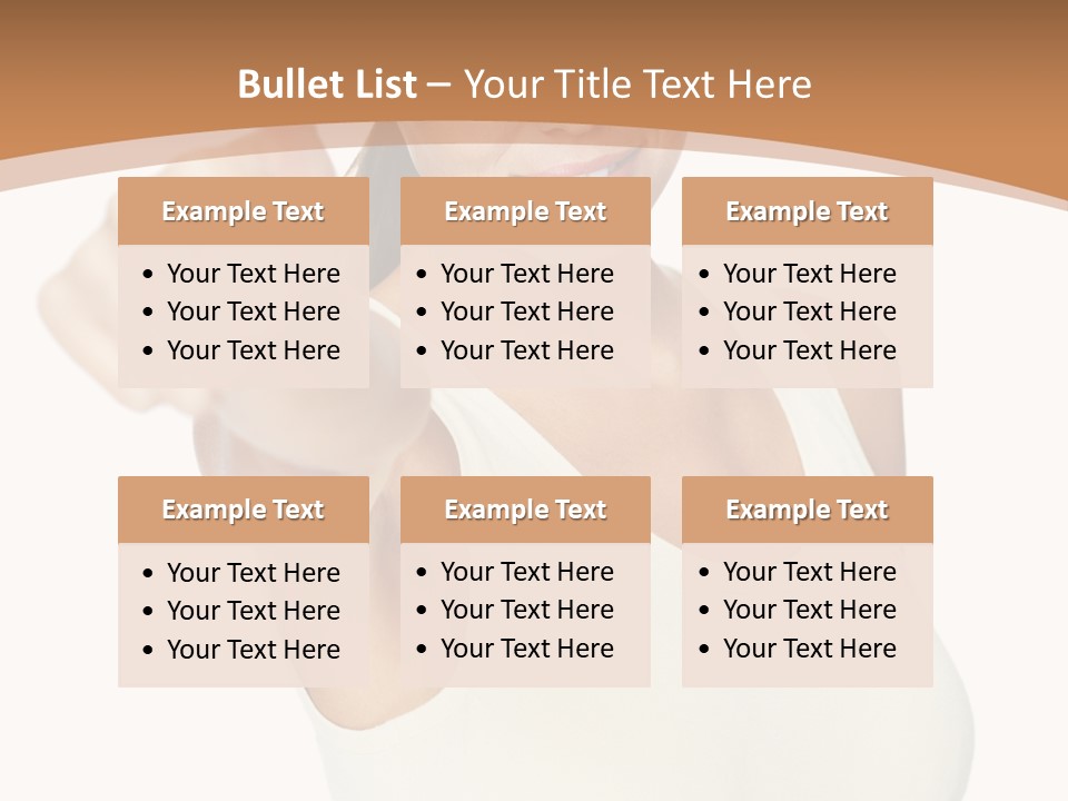 Red Eating Copy PowerPoint Template