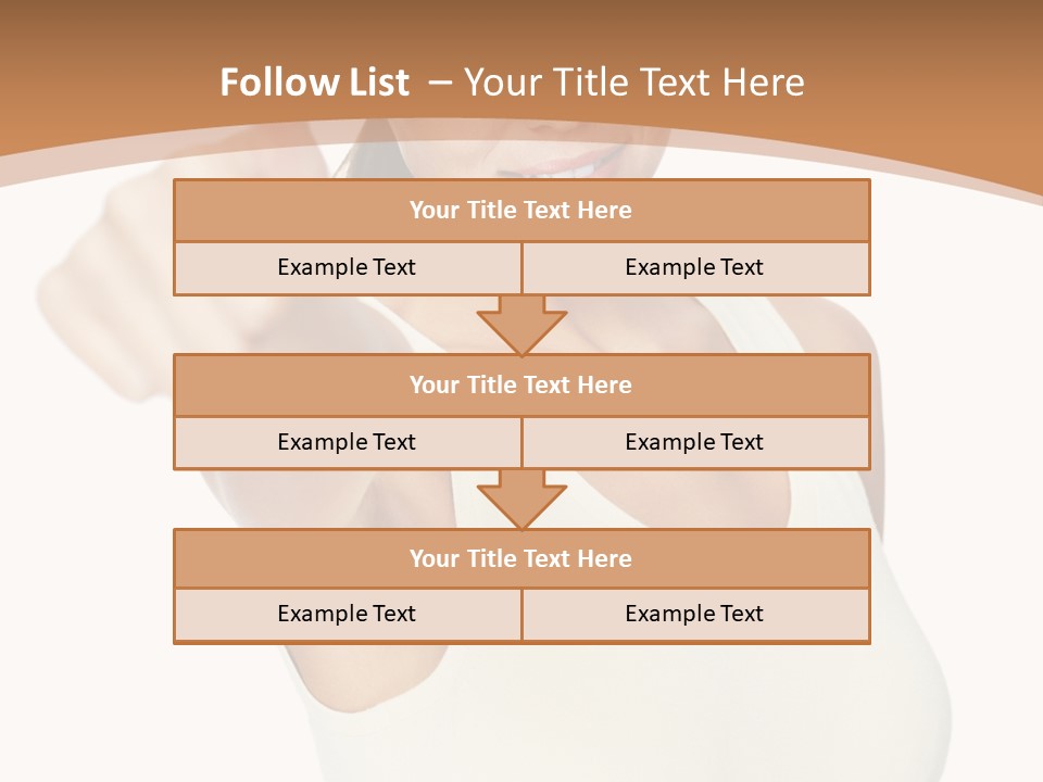 Red Eating Copy PowerPoint Template