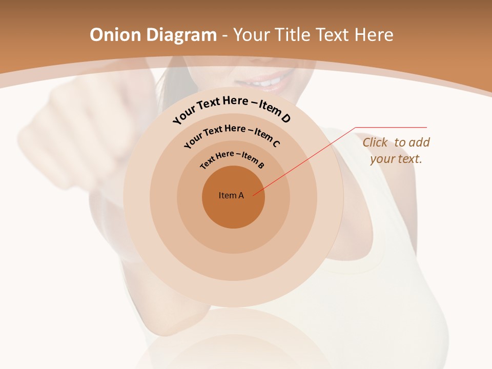 Red Eating Copy PowerPoint Template