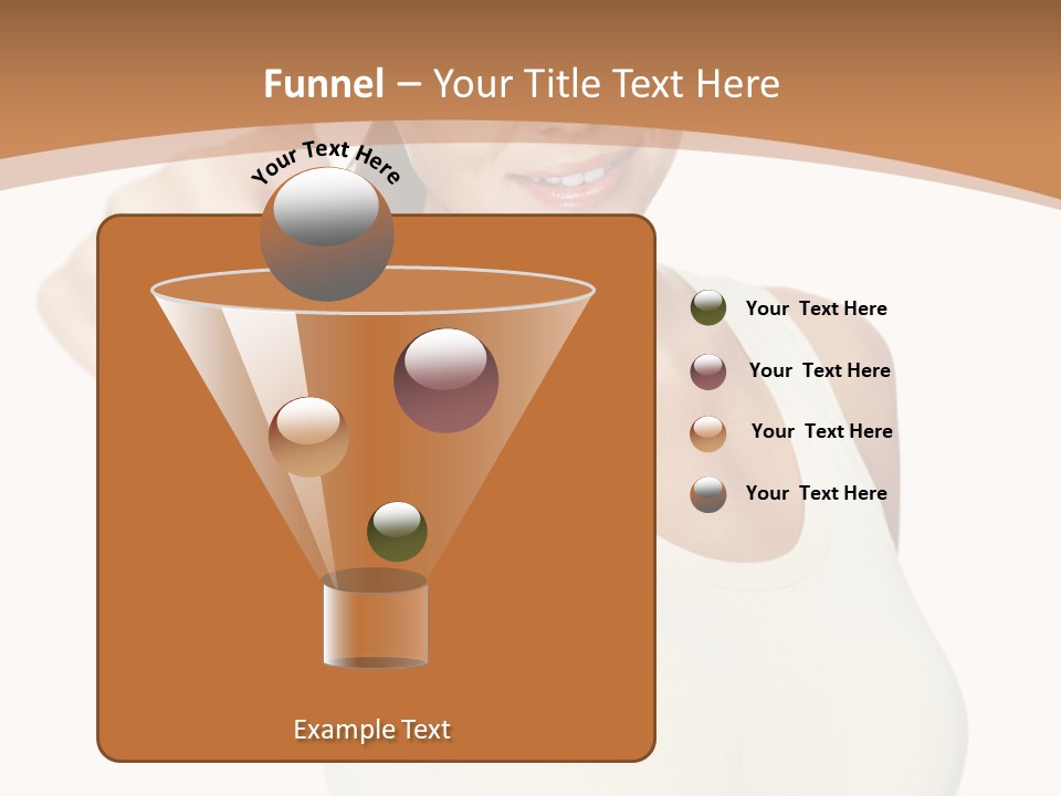 Red Eating Copy PowerPoint Template