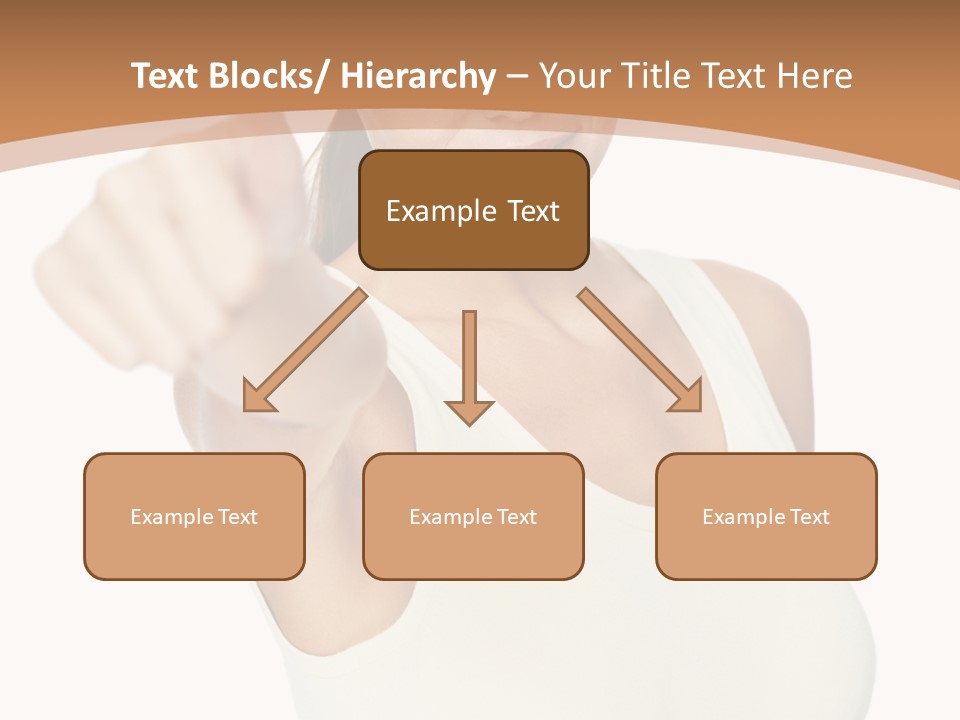 Red Eating Copy PowerPoint Template