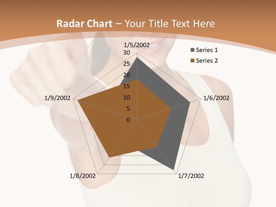 Red Eating Copy PowerPoint Template