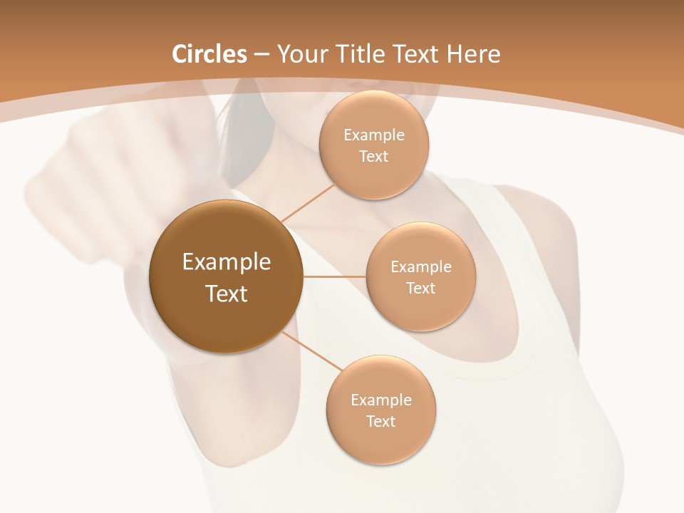 Red Eating Copy PowerPoint Template