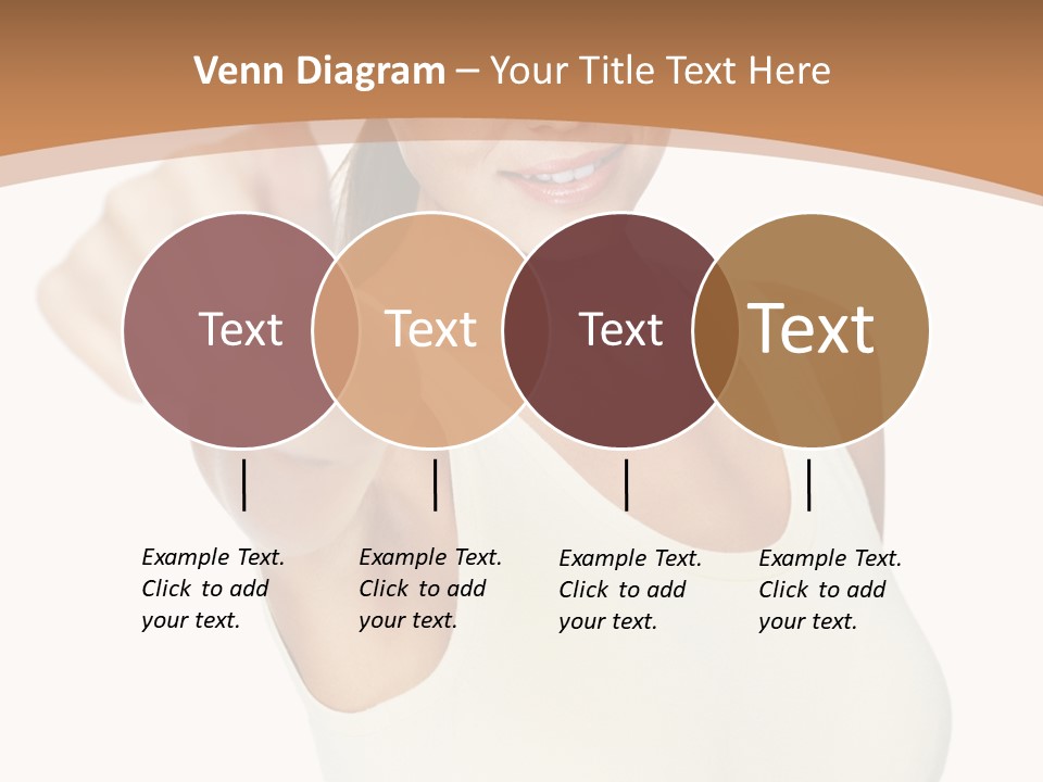 Red Eating Copy PowerPoint Template