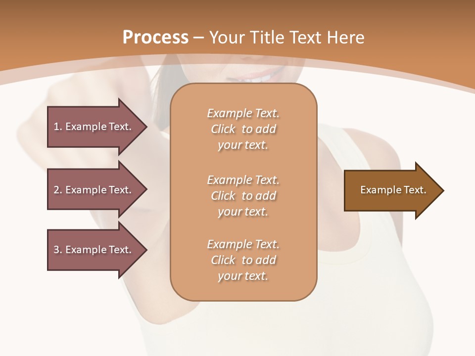 Red Eating Copy PowerPoint Template