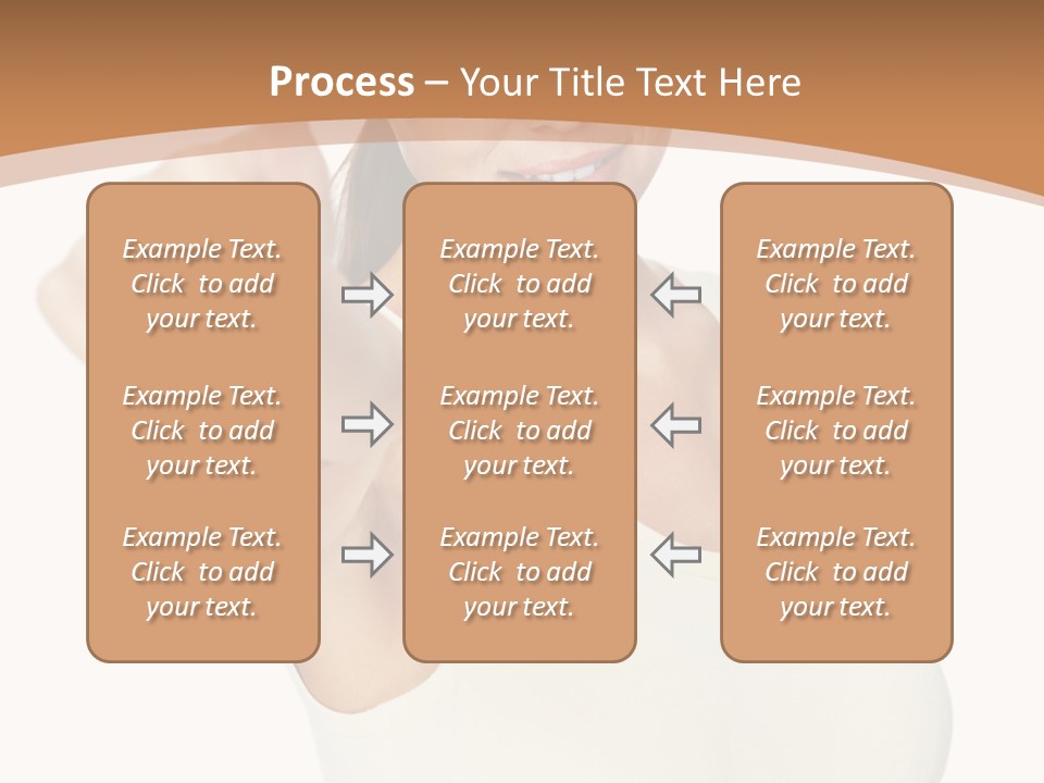 Red Eating Copy PowerPoint Template