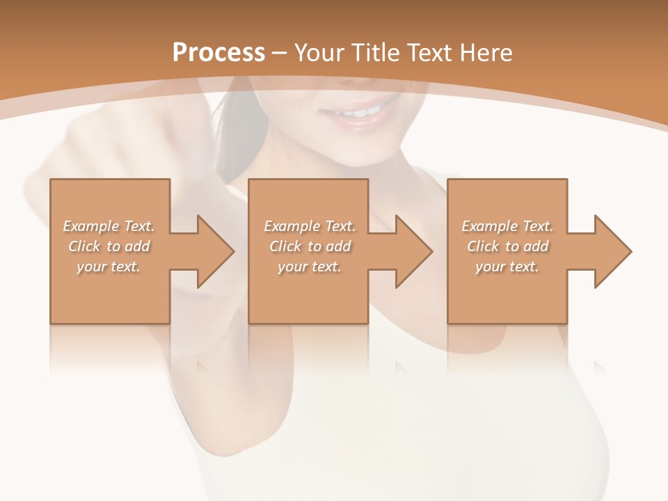 Red Eating Copy PowerPoint Template