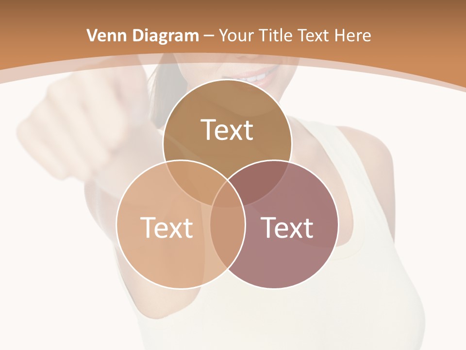 Red Eating Copy PowerPoint Template