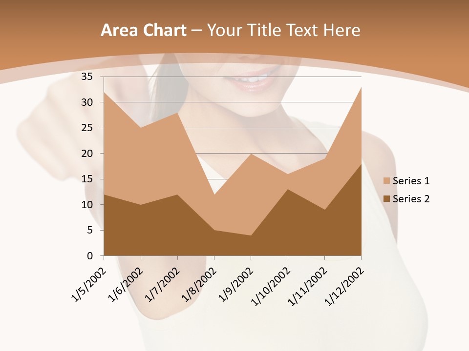 Red Eating Copy PowerPoint Template