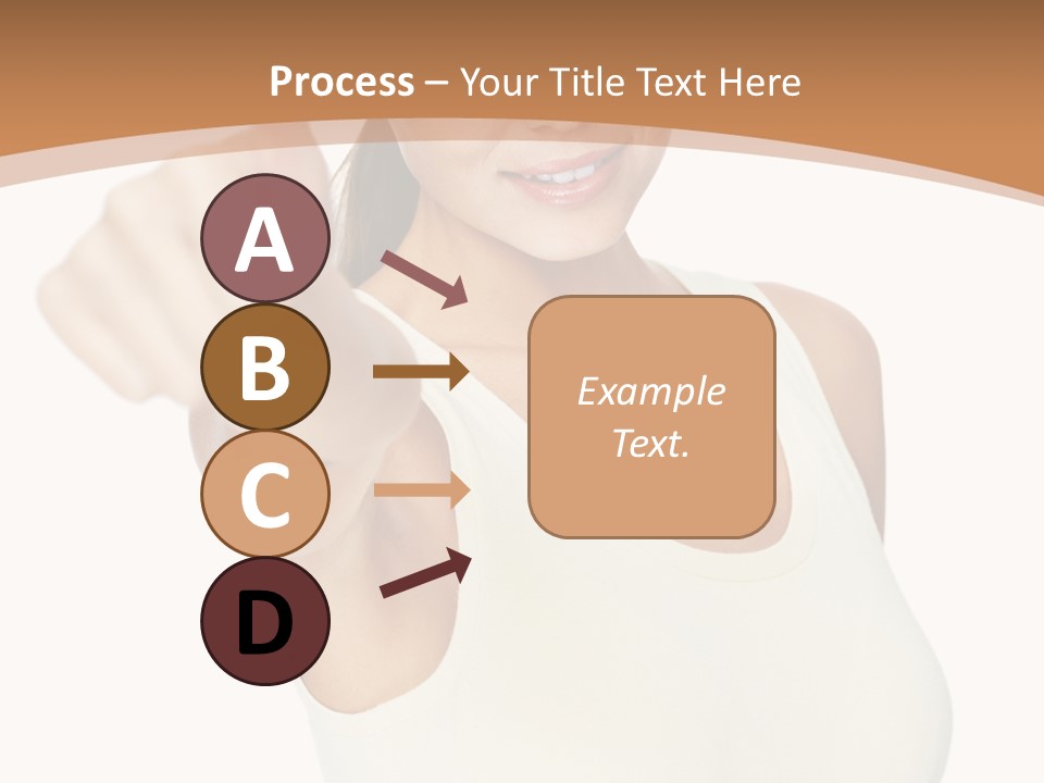 Red Eating Copy PowerPoint Template