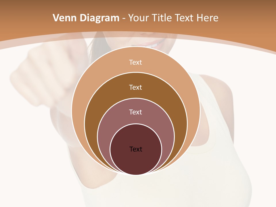 Red Eating Copy PowerPoint Template