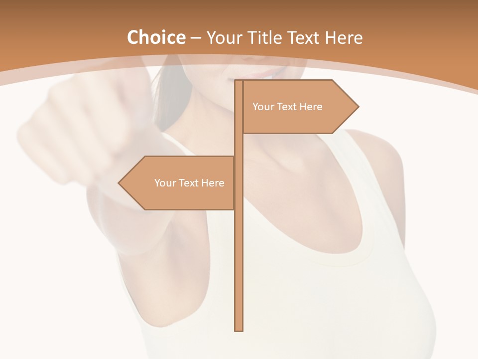 Red Eating Copy PowerPoint Template