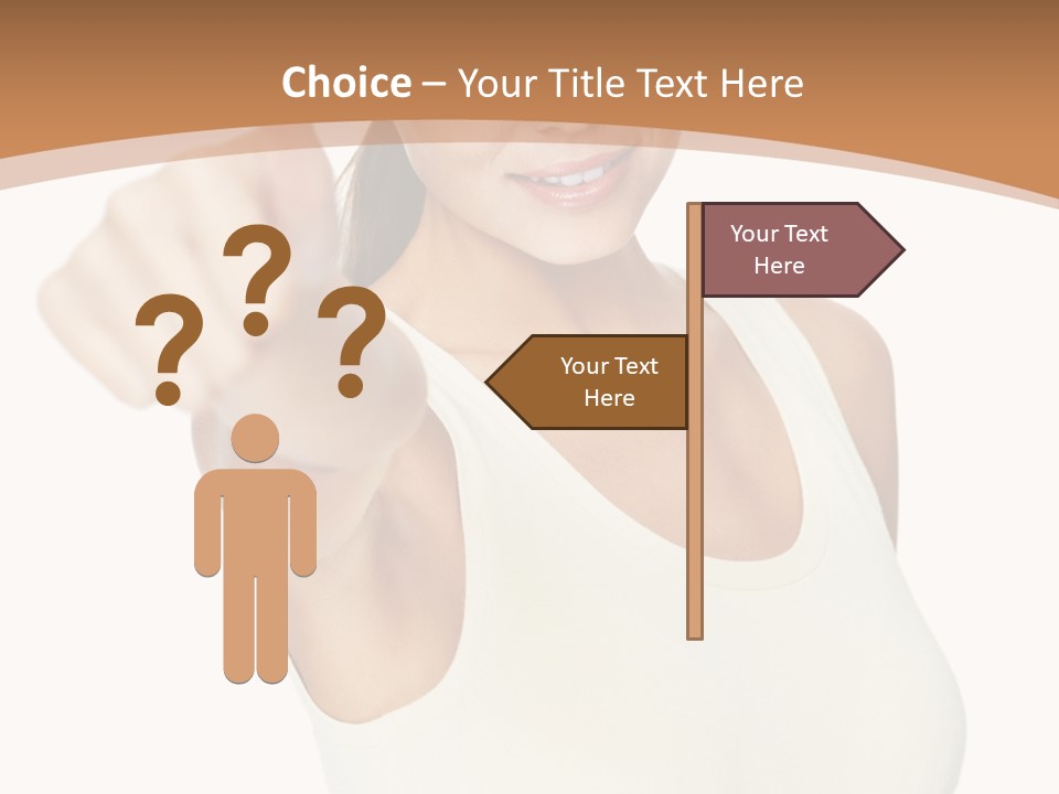 Red Eating Copy PowerPoint Template