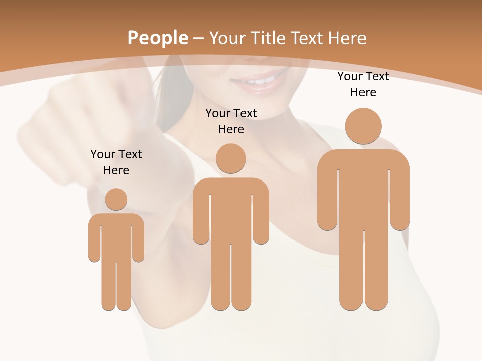 Red Eating Copy PowerPoint Template