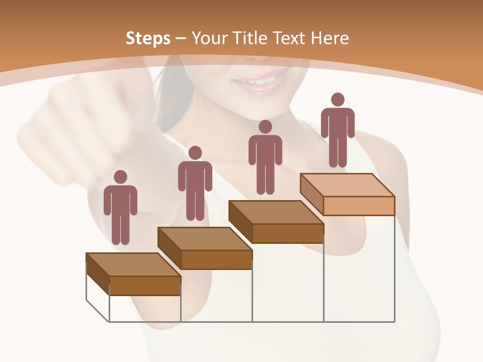 Red Eating Copy PowerPoint Template