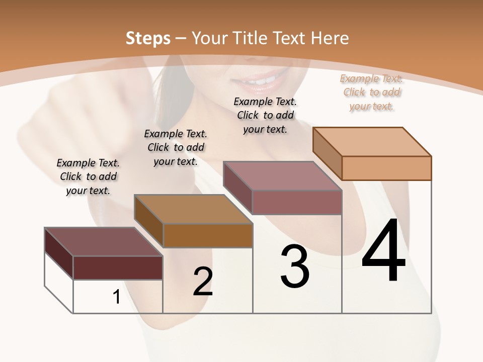Red Eating Copy PowerPoint Template
