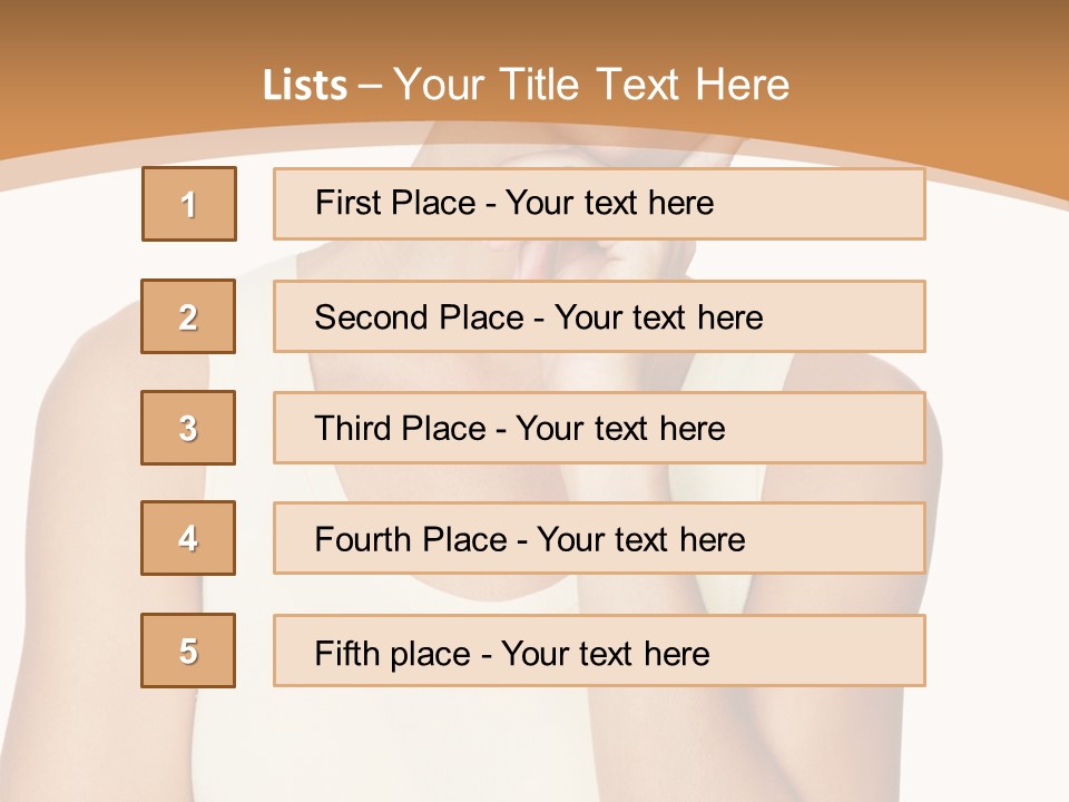 Life Juicy Leisure PowerPoint Template