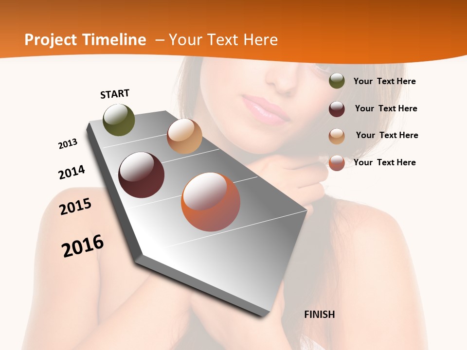 Summer Checkerd Grapes PowerPoint Template