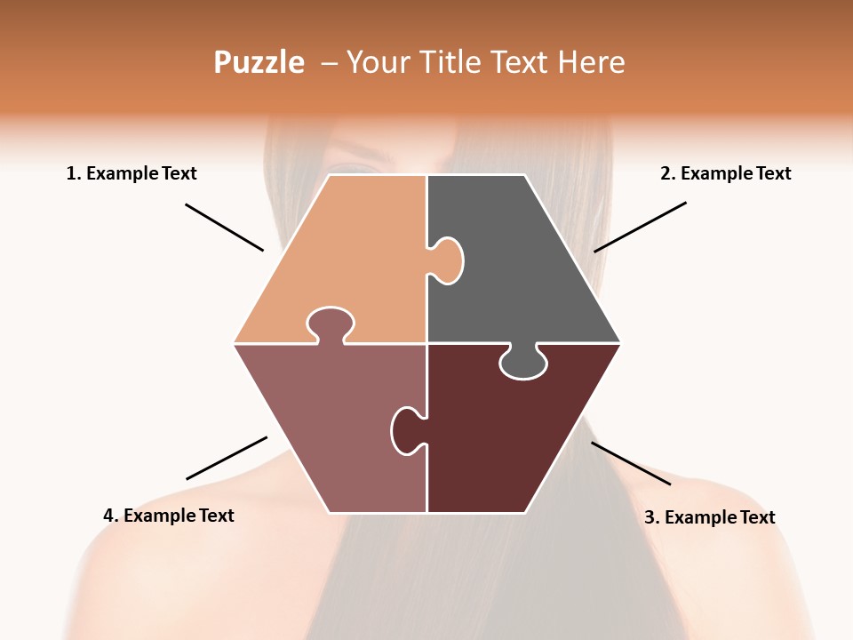 Checkerd Shot Lunch PowerPoint Template