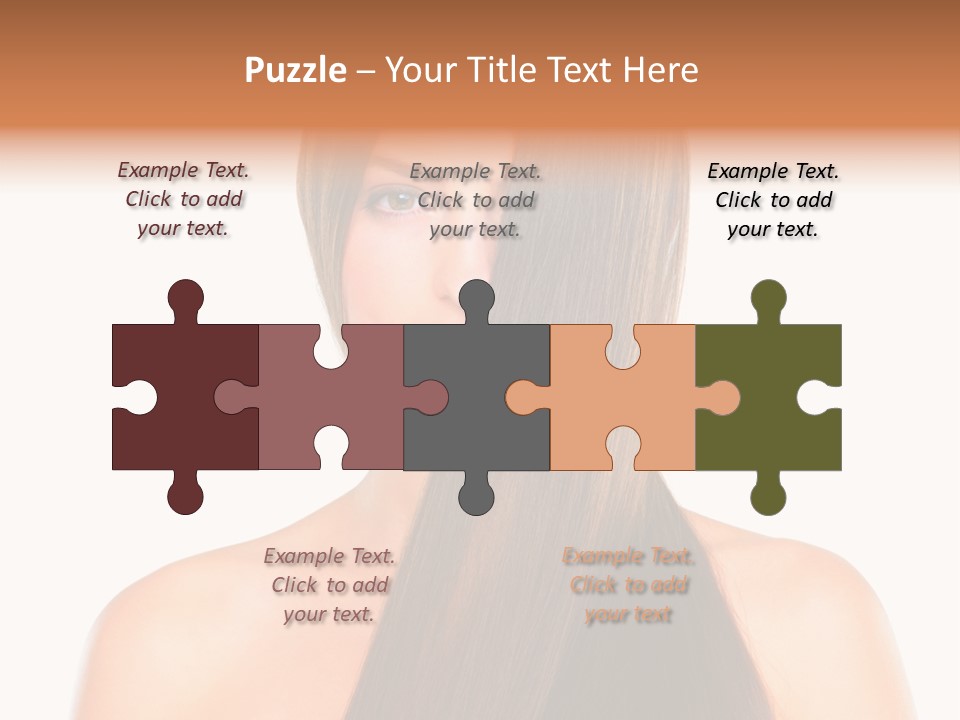 Checkerd Shot Lunch PowerPoint Template