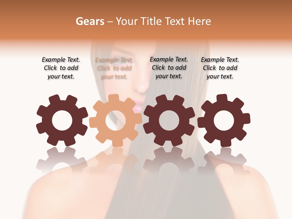 Checkerd Shot Lunch PowerPoint Template