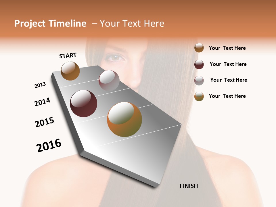 Checkerd Shot Lunch PowerPoint Template