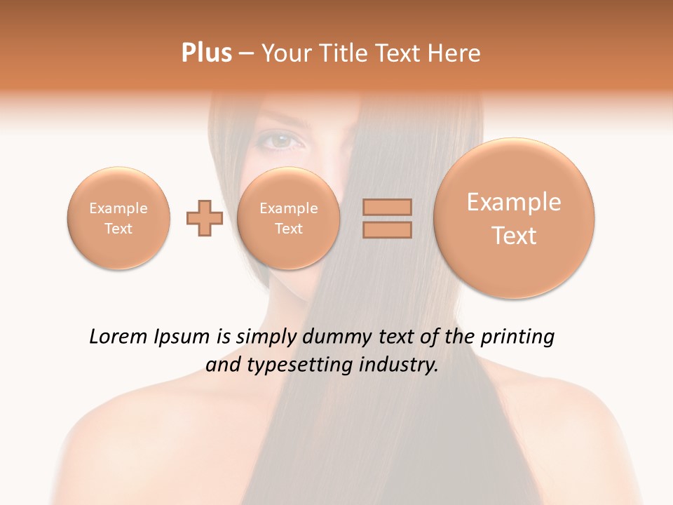 Checkerd Shot Lunch PowerPoint Template