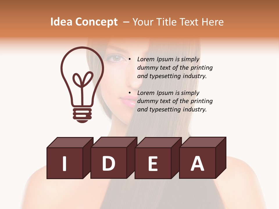 Checkerd Shot Lunch PowerPoint Template