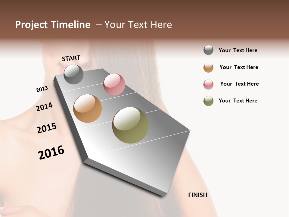 Summertime Gourmet Grapes PowerPoint Template