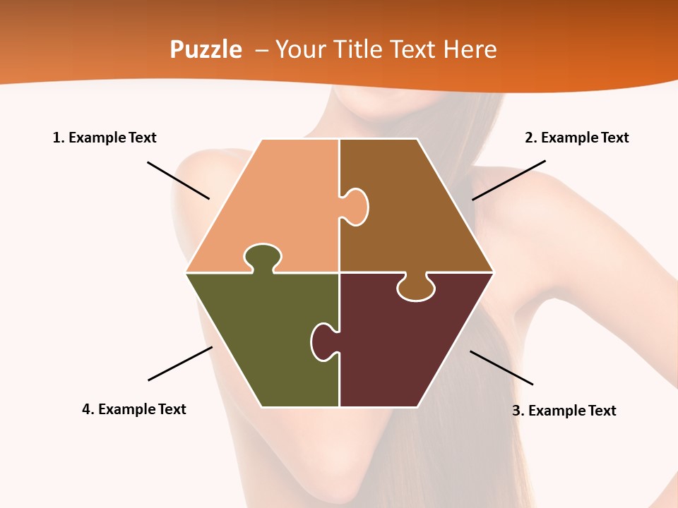 Checkerd Juicy Meal PowerPoint Template