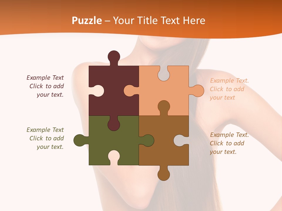 Checkerd Juicy Meal PowerPoint Template