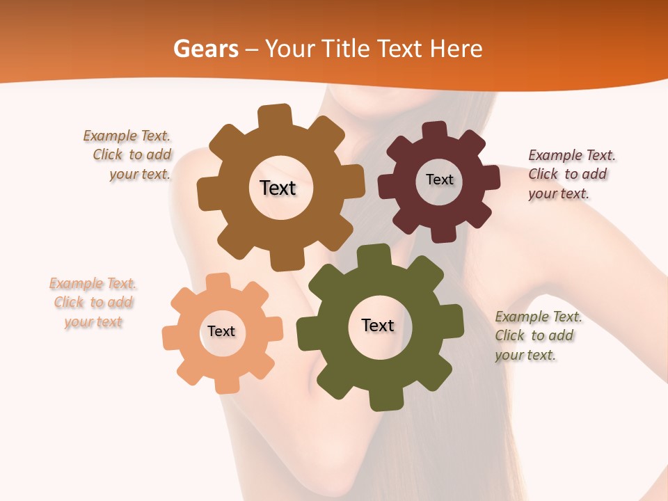 Checkerd Juicy Meal PowerPoint Template