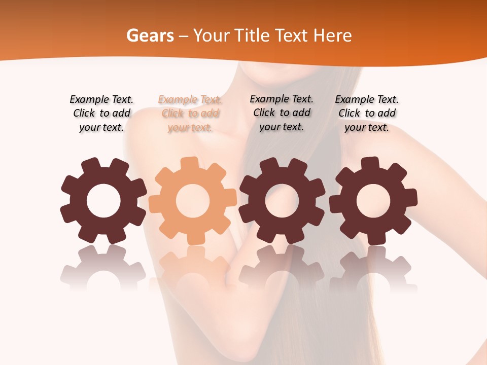 Checkerd Juicy Meal PowerPoint Template