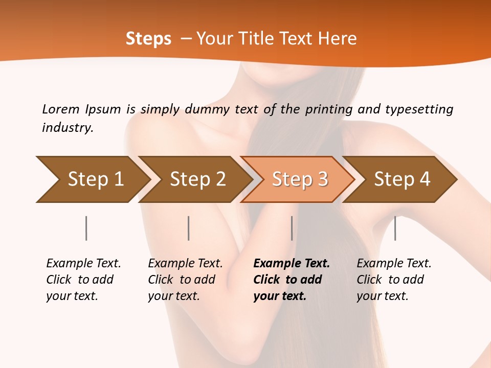 Checkerd Juicy Meal PowerPoint Template