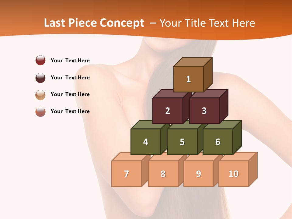 Checkerd Juicy Meal PowerPoint Template