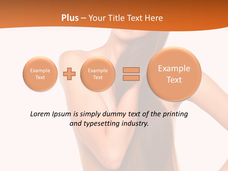 Checkerd Juicy Meal PowerPoint Template