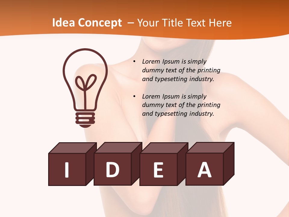 Checkerd Juicy Meal PowerPoint Template