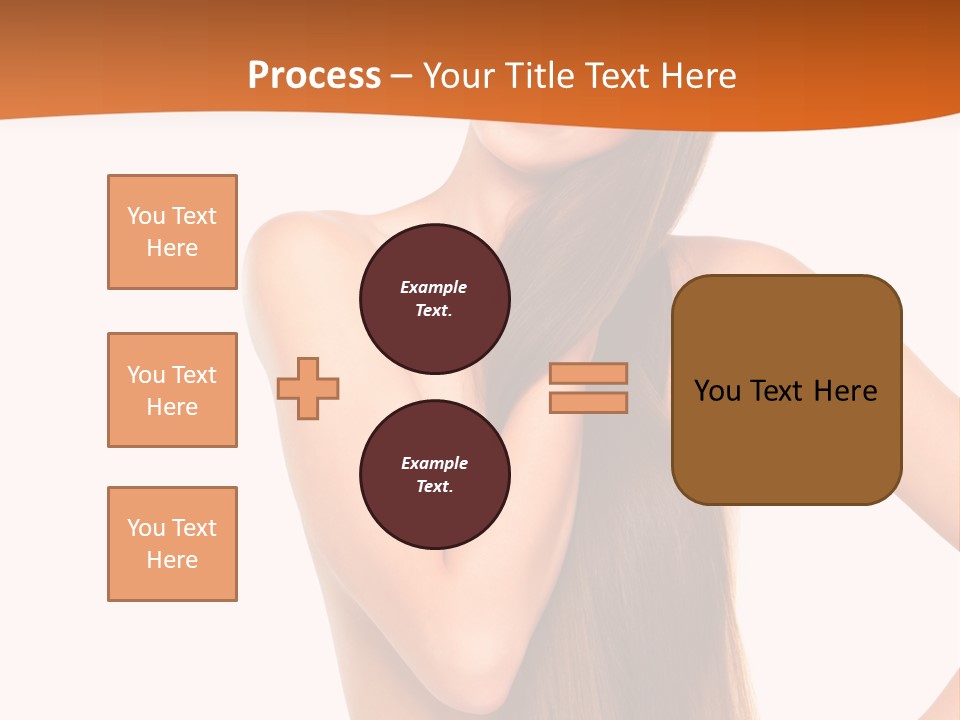 Checkerd Juicy Meal PowerPoint Template