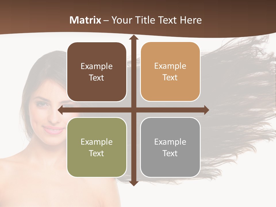 Horizontal Bottle Checkerd PowerPoint Template